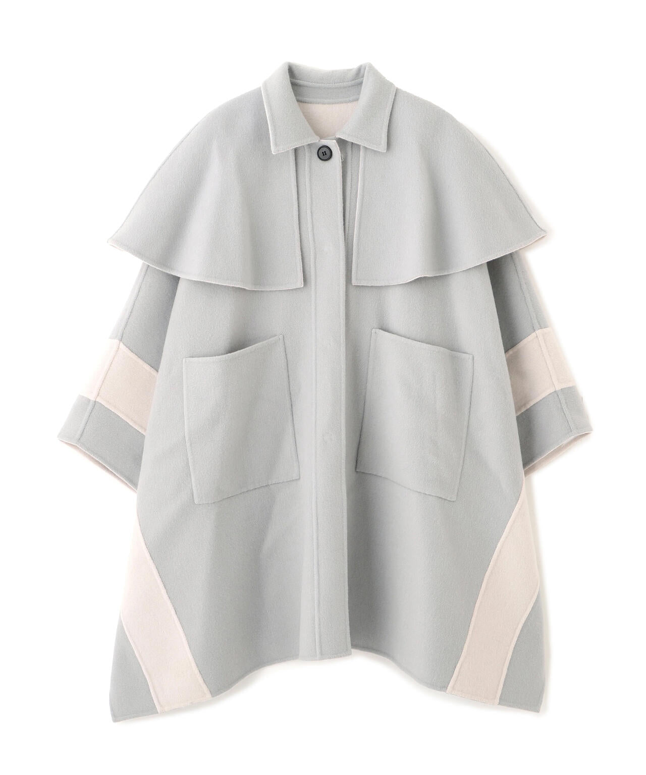 Ca混2TONEリバーケープコート