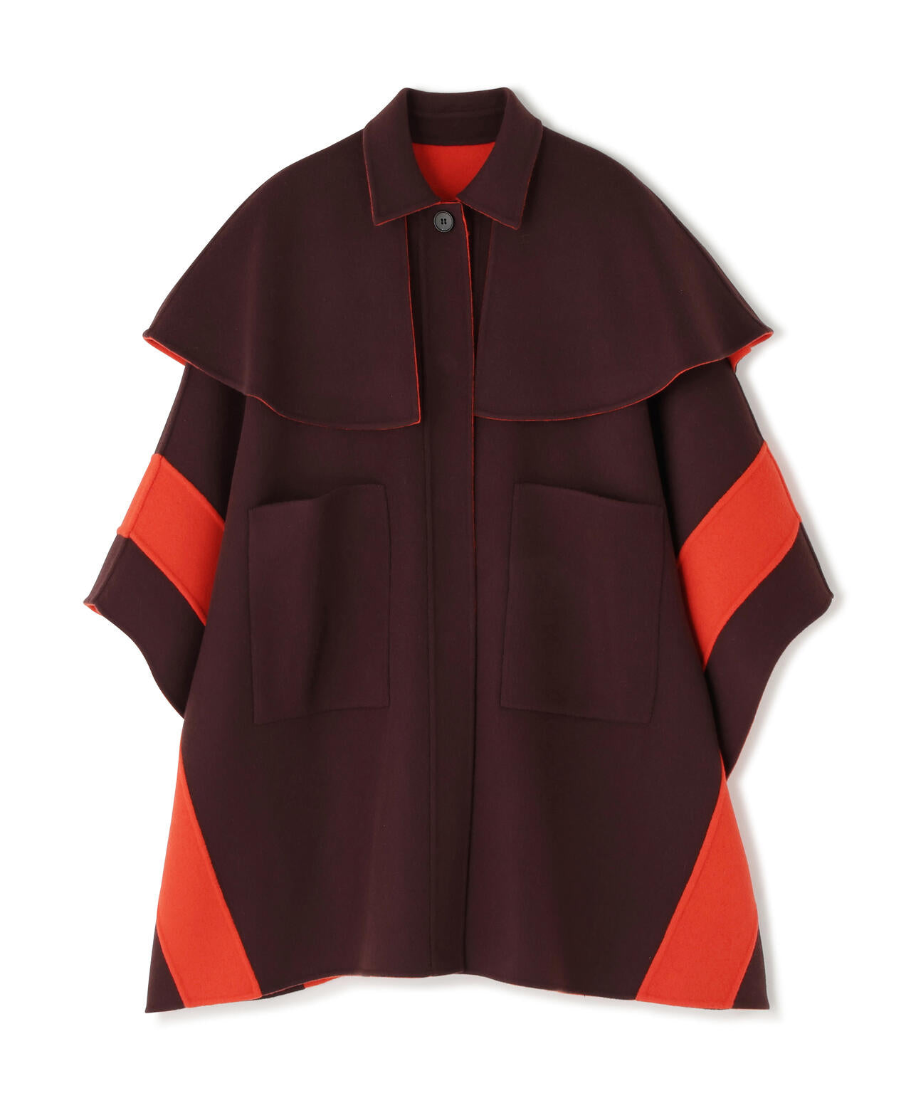 Ca混2TONEリバーケープコート