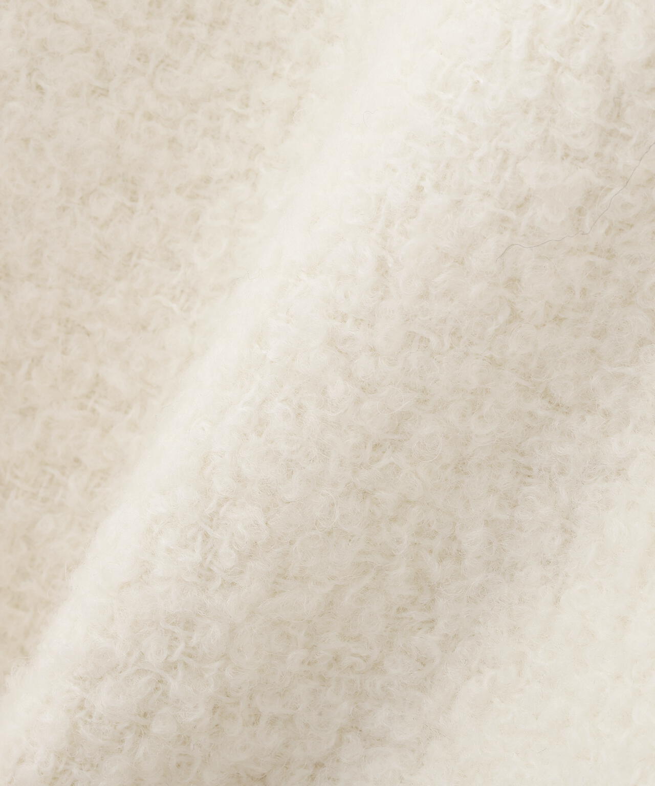 フリンジリングツイードコート