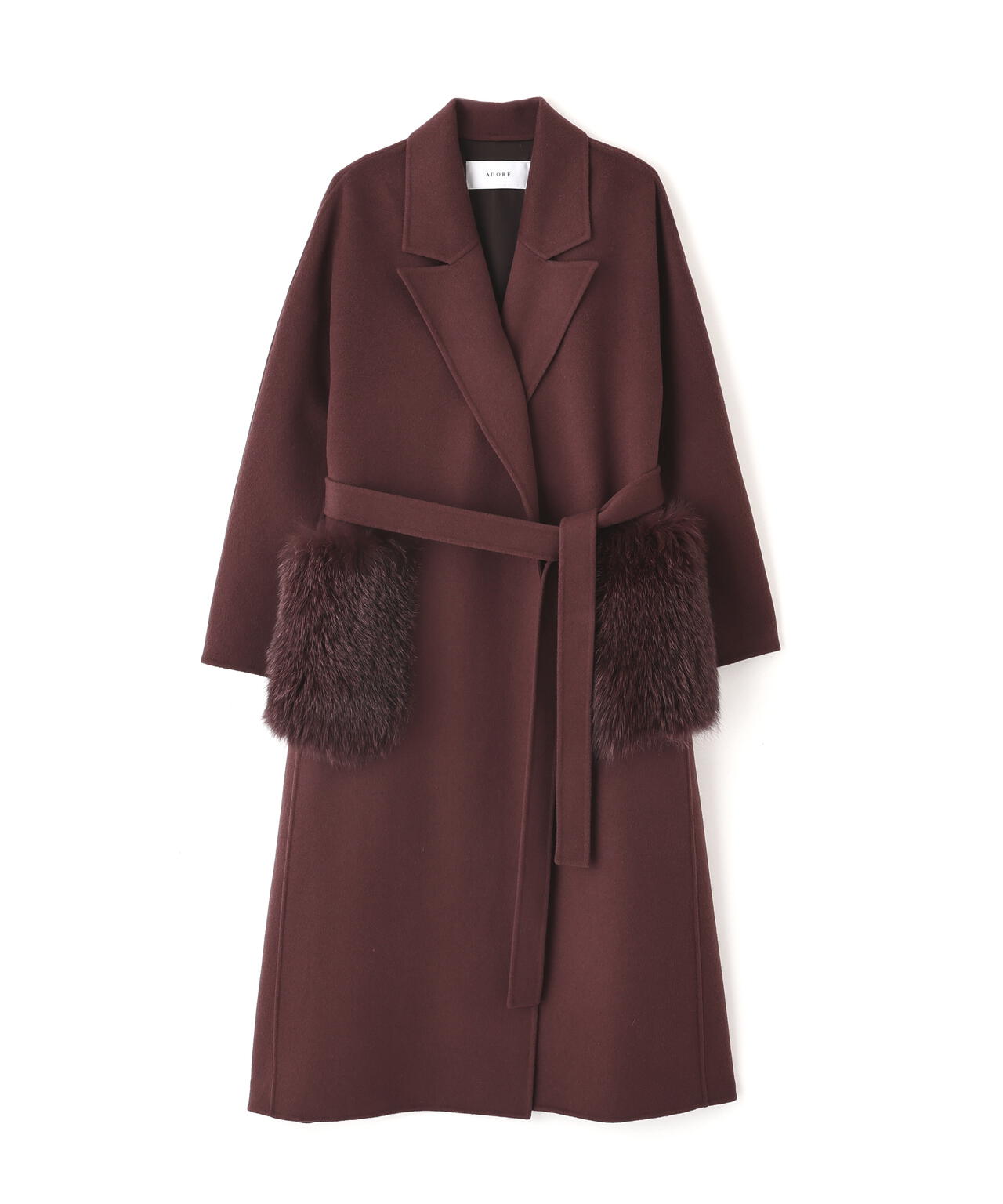 ソリッドウールリバーコート