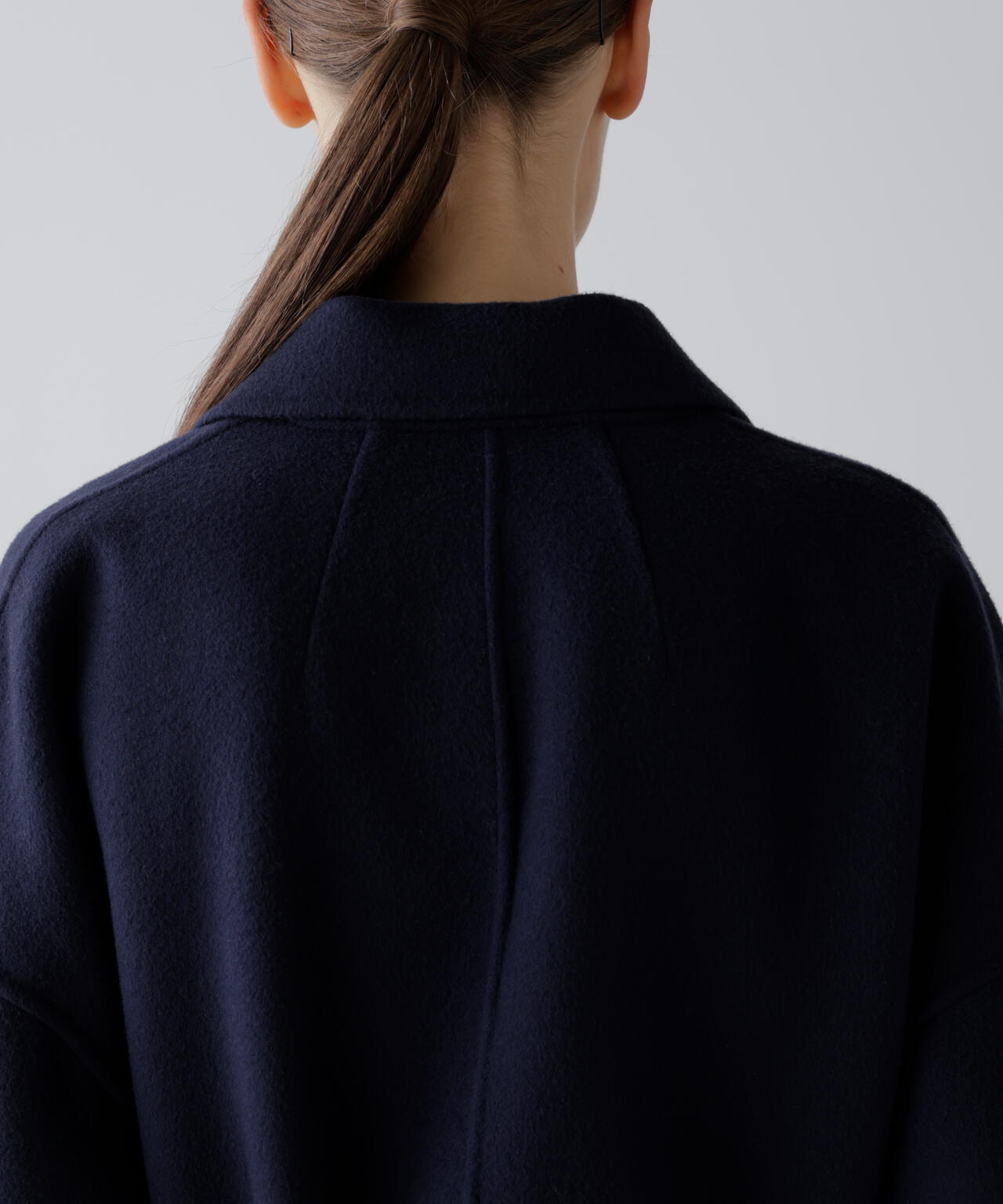 ソリッドウールリバーコート