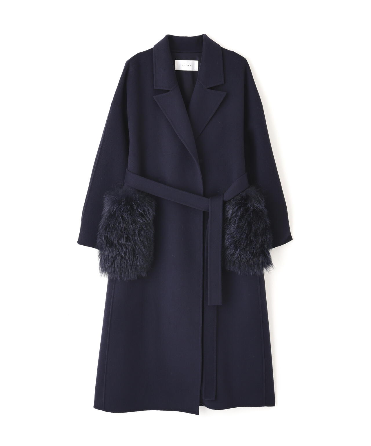 ソリッドウールリバーコート