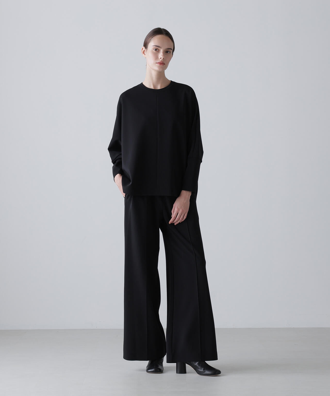 マットストレッチジャージートップス