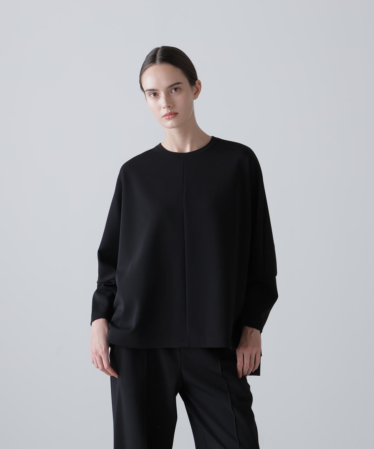 マットストレッチジャージートップス