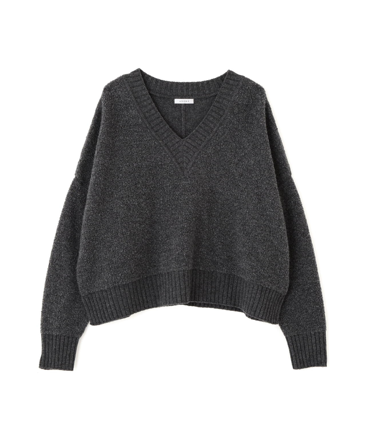 パイルニットプルオーバー