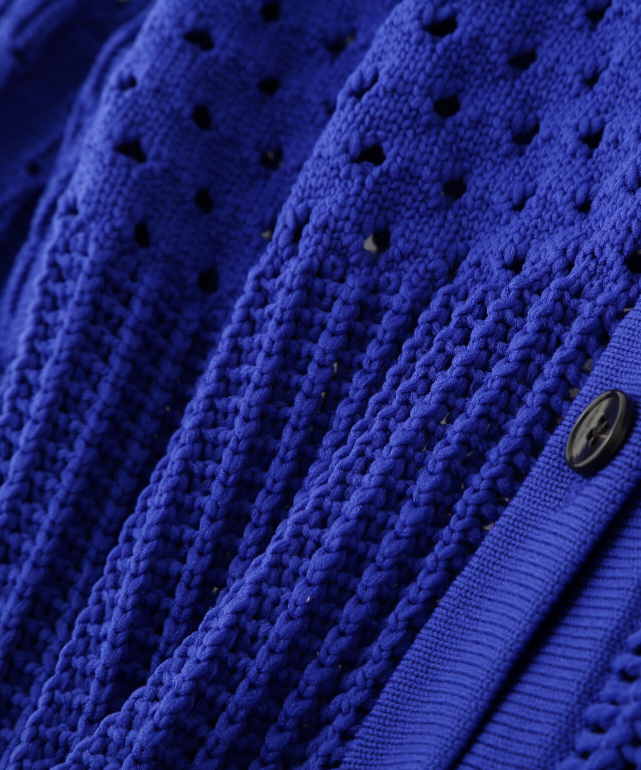 パターンニットカーディガン