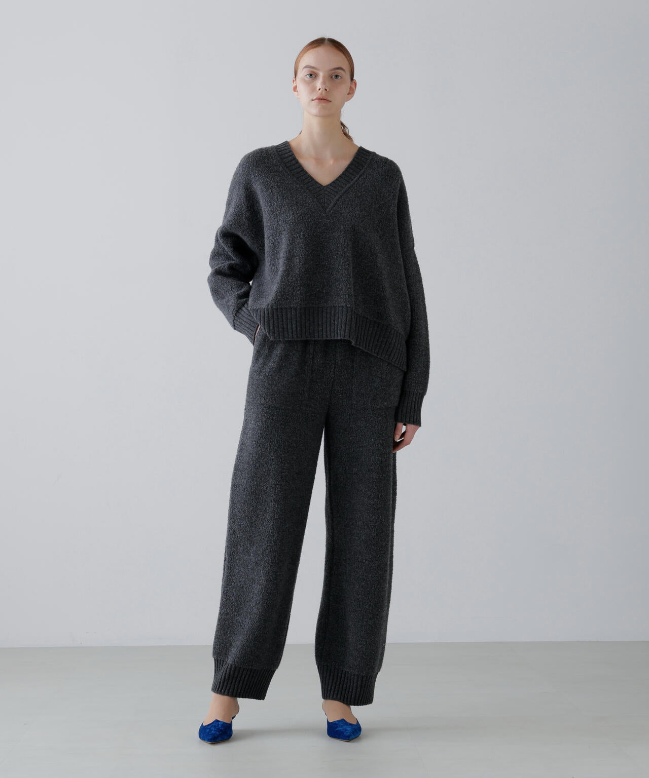 パイルニットパンツ