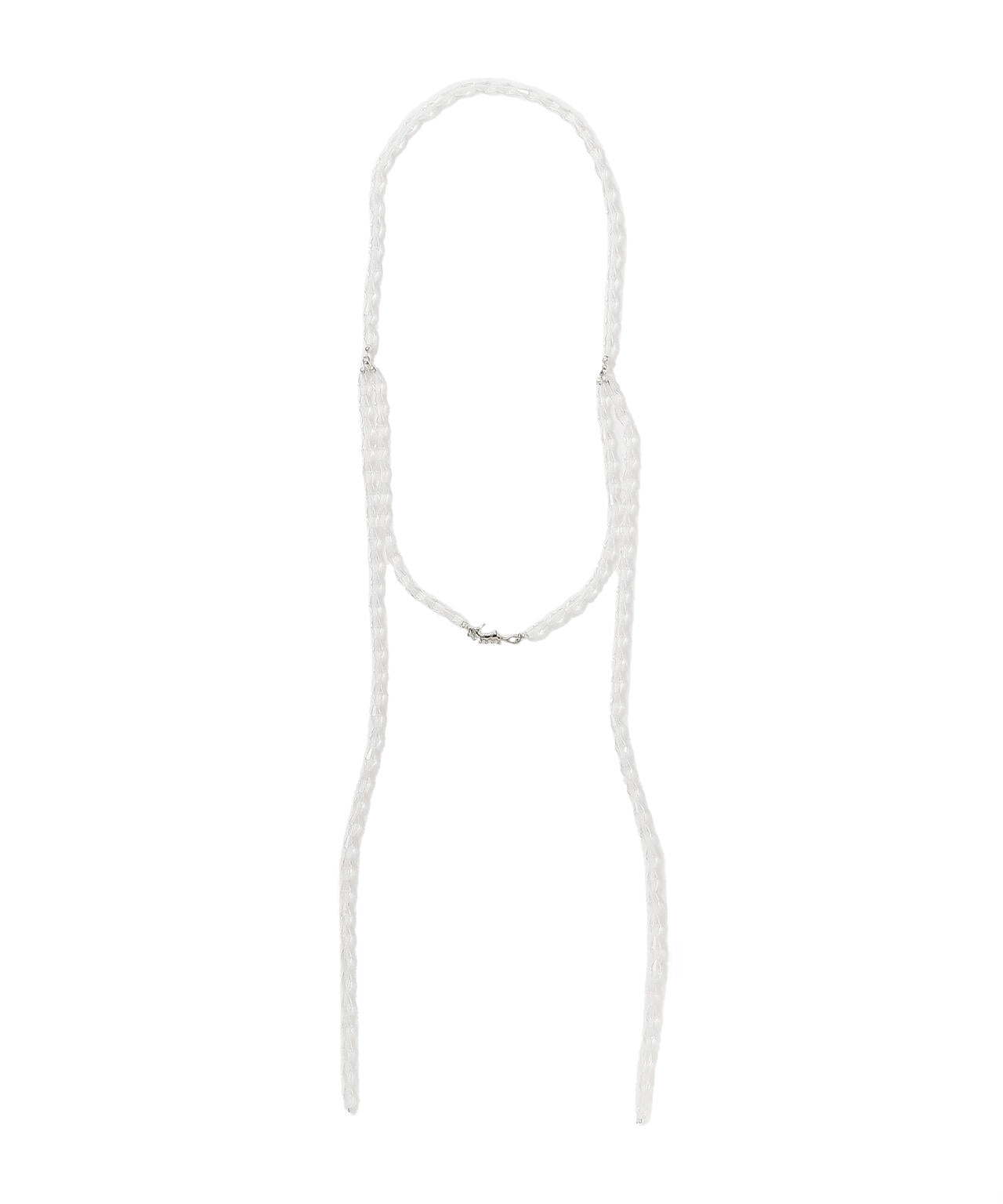 カットグラスネックレス