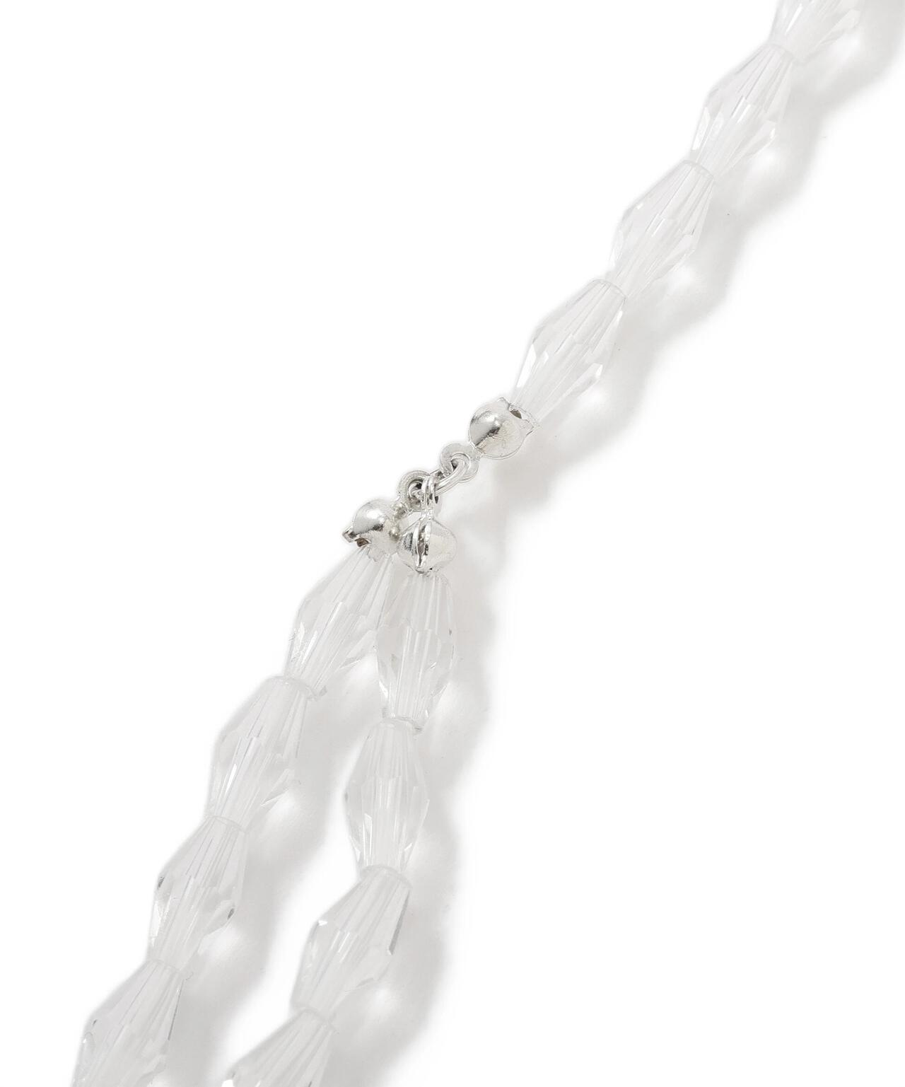 カットグラスネックレス