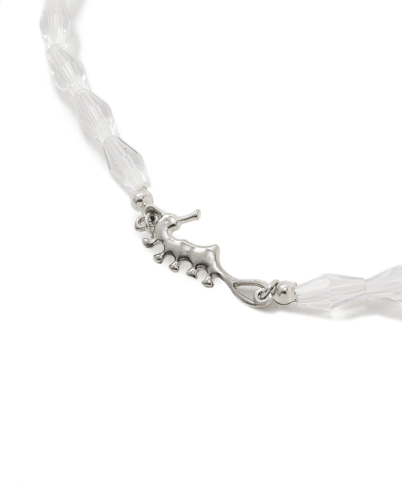 カットグラスネックレス