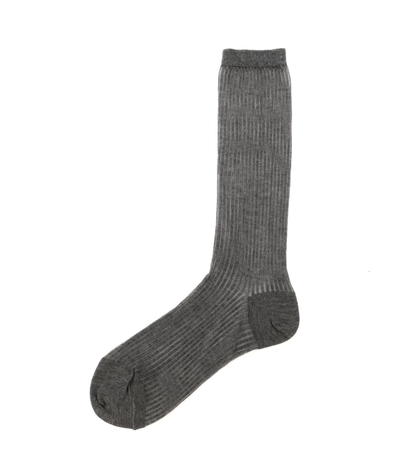 piedi nudi シアーリブソックス