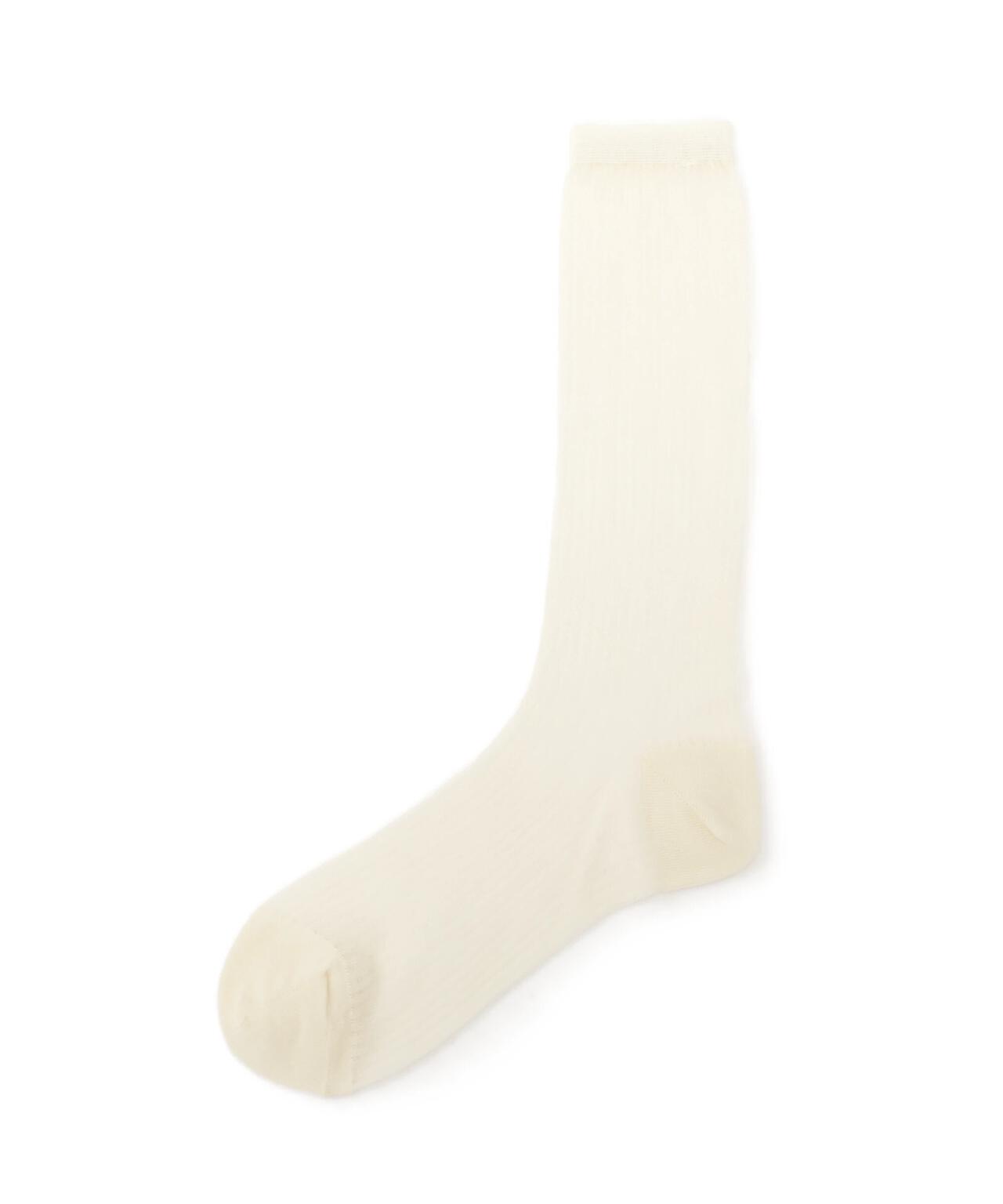 piedi nudi シアーリブソックス