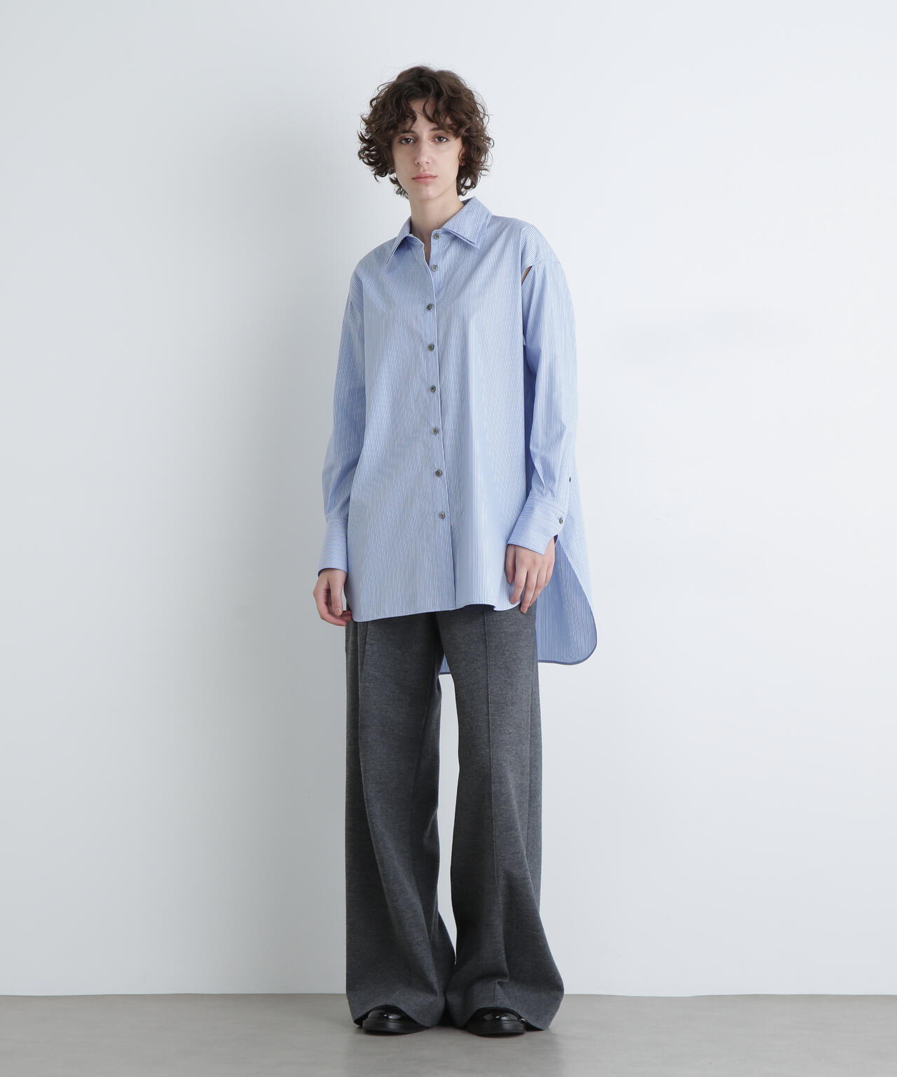 <UNiPH>クリアコットンブラウス