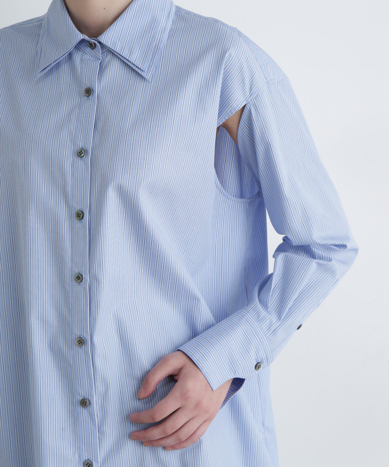 <UNiPH>クリアコットンブラウス