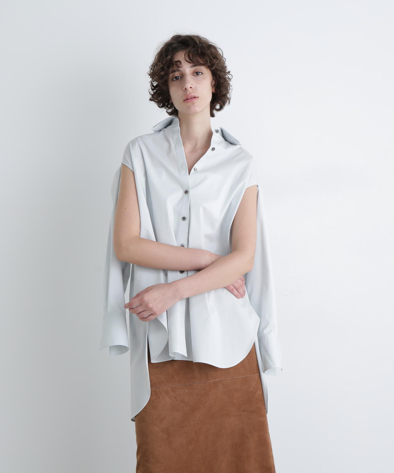 <UNiPH>クリアコットンブラウス