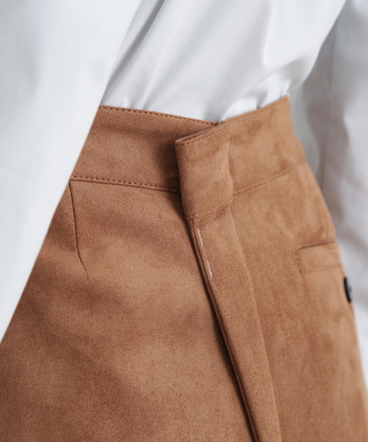 <UNiPH>フェイクスウェードスカート