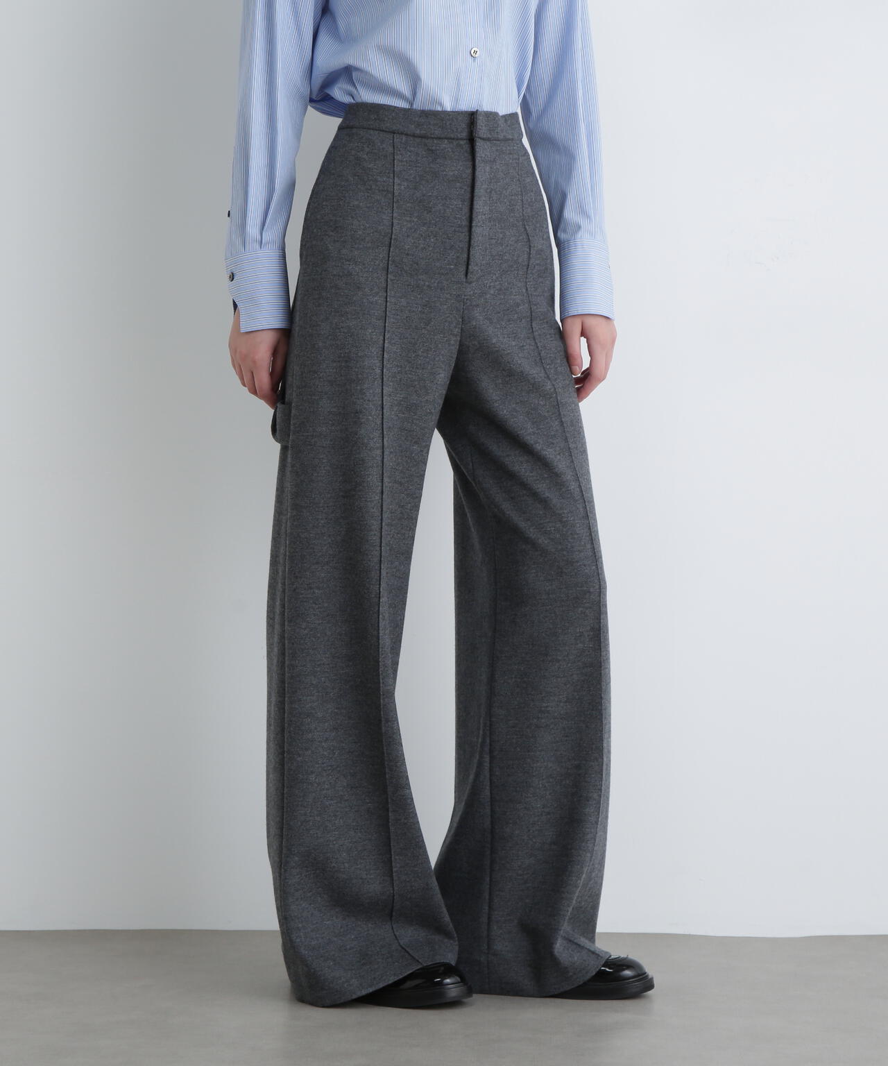 <UNiPH>コンプレストウールパンツ