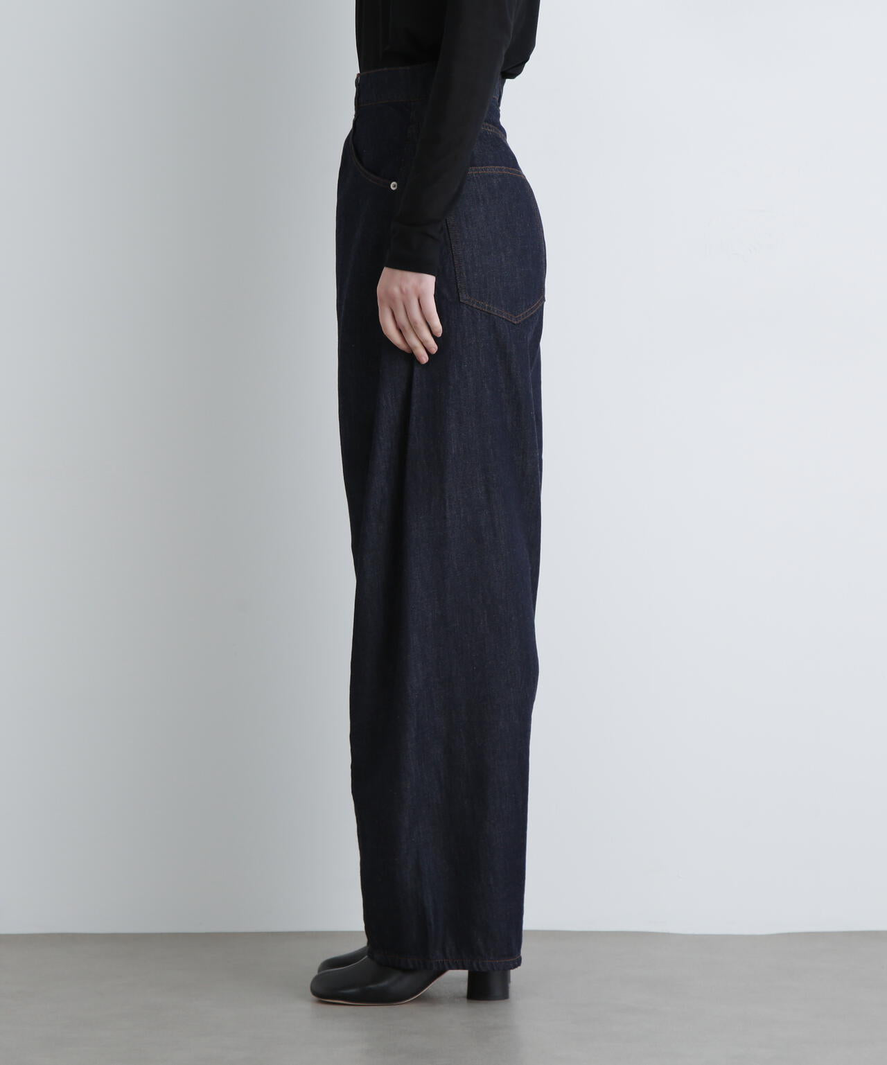 <UNiPH>バレルデニムパンツ