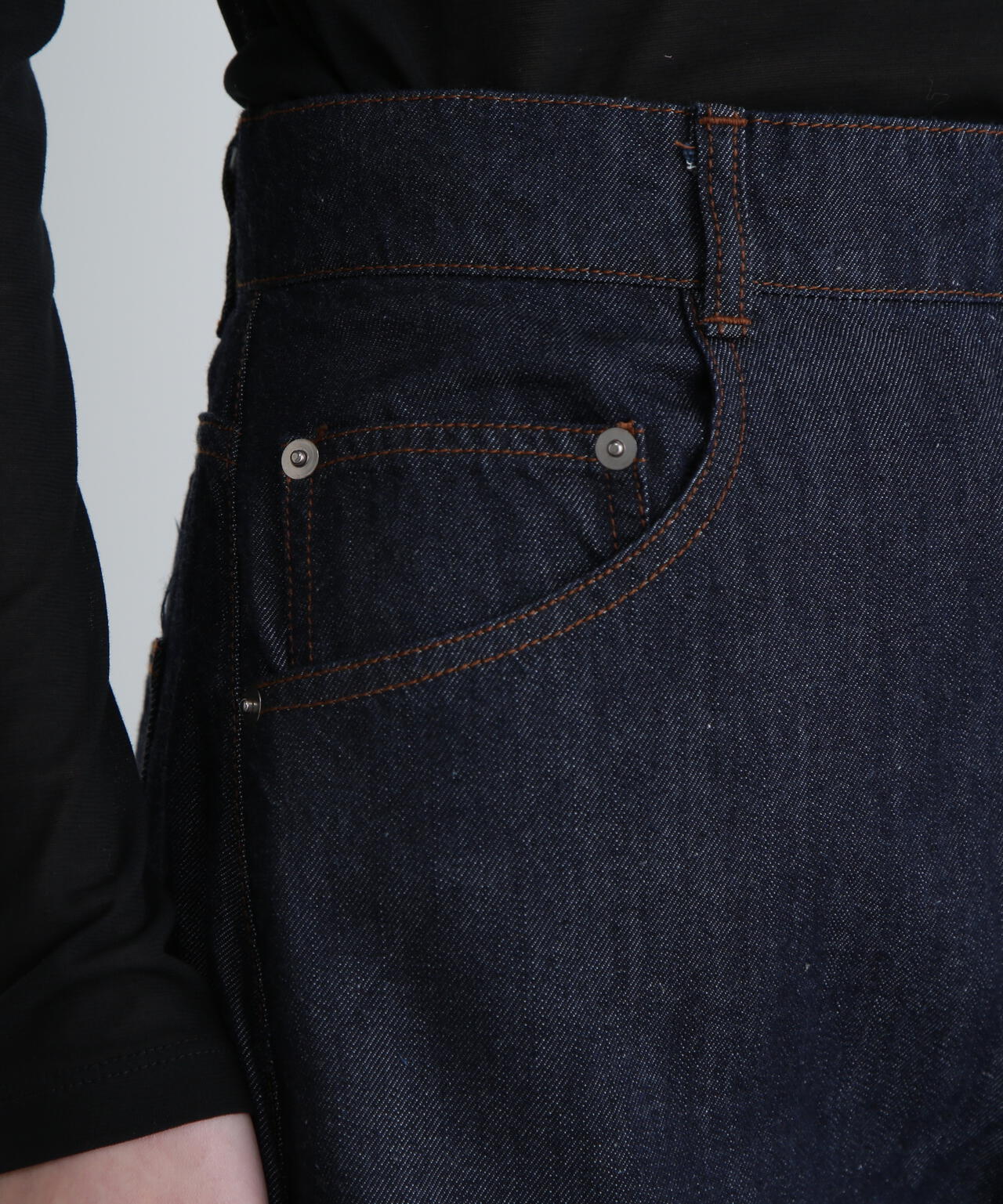 <UNiPH>バレルデニムパンツ