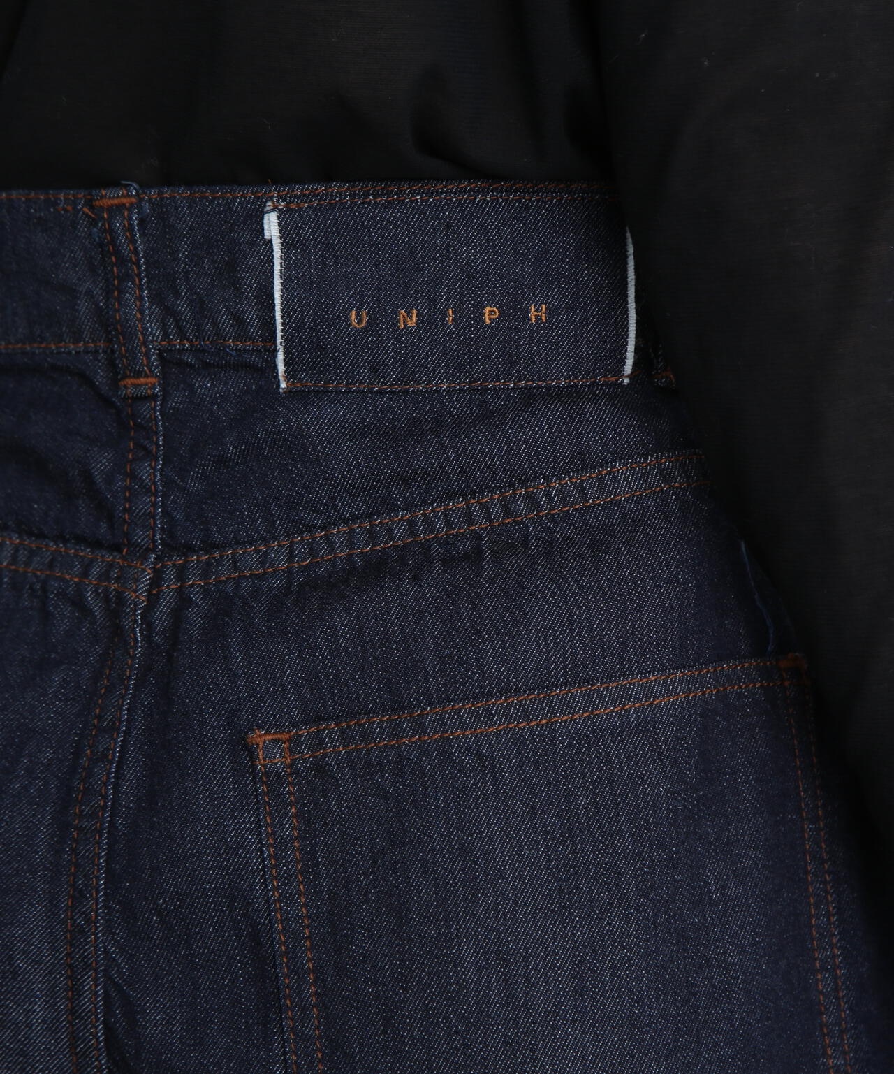 <UNiPH>バレルデニムパンツ