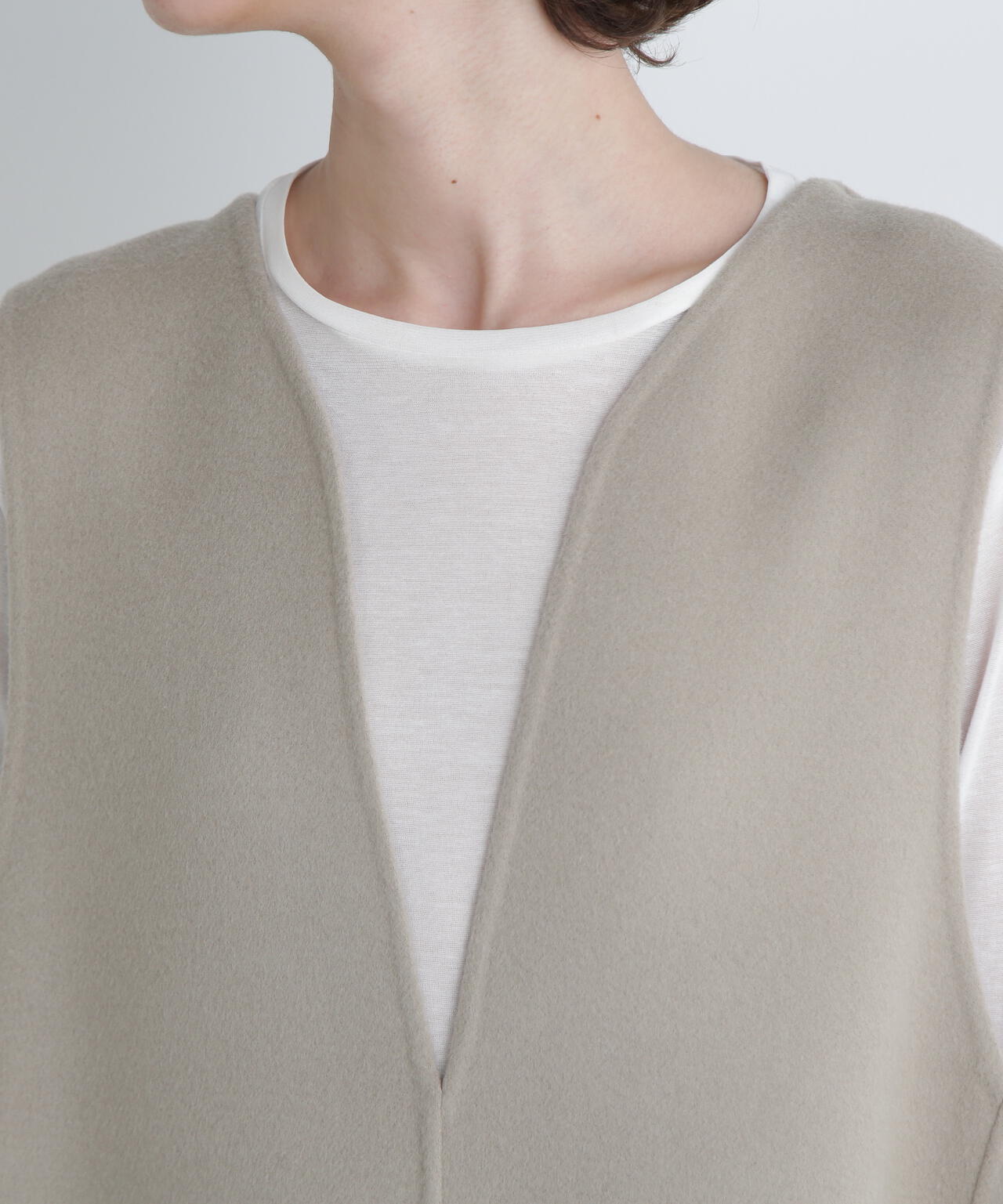 <UNiPH>ソリッドウールリバーワンピース