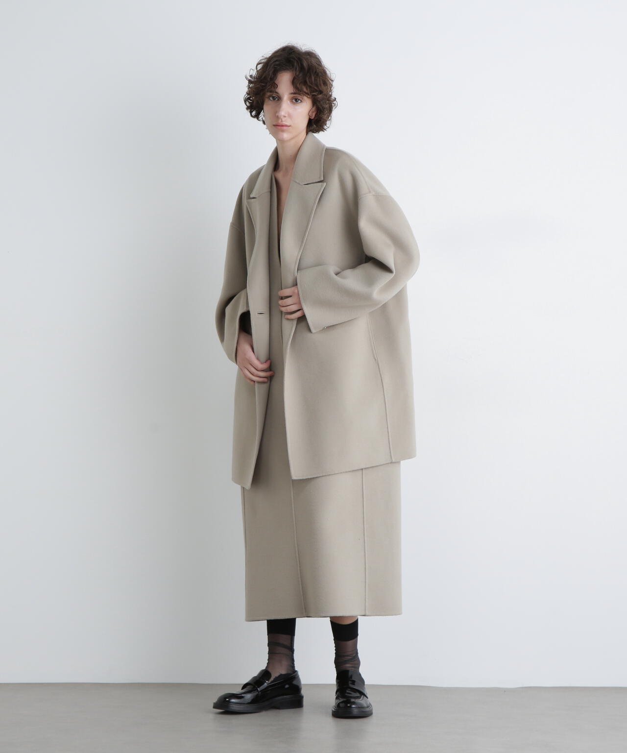 <UNiPH>ソリッドウールリバージャケット