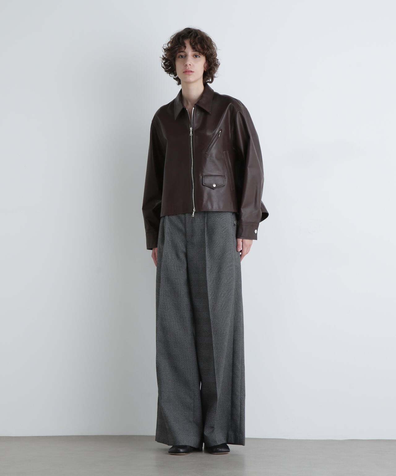 <UNiPH>ゴートレザージャケット