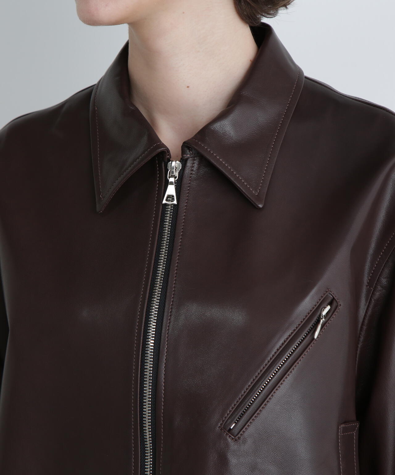 <UNiPH>ゴートレザージャケット