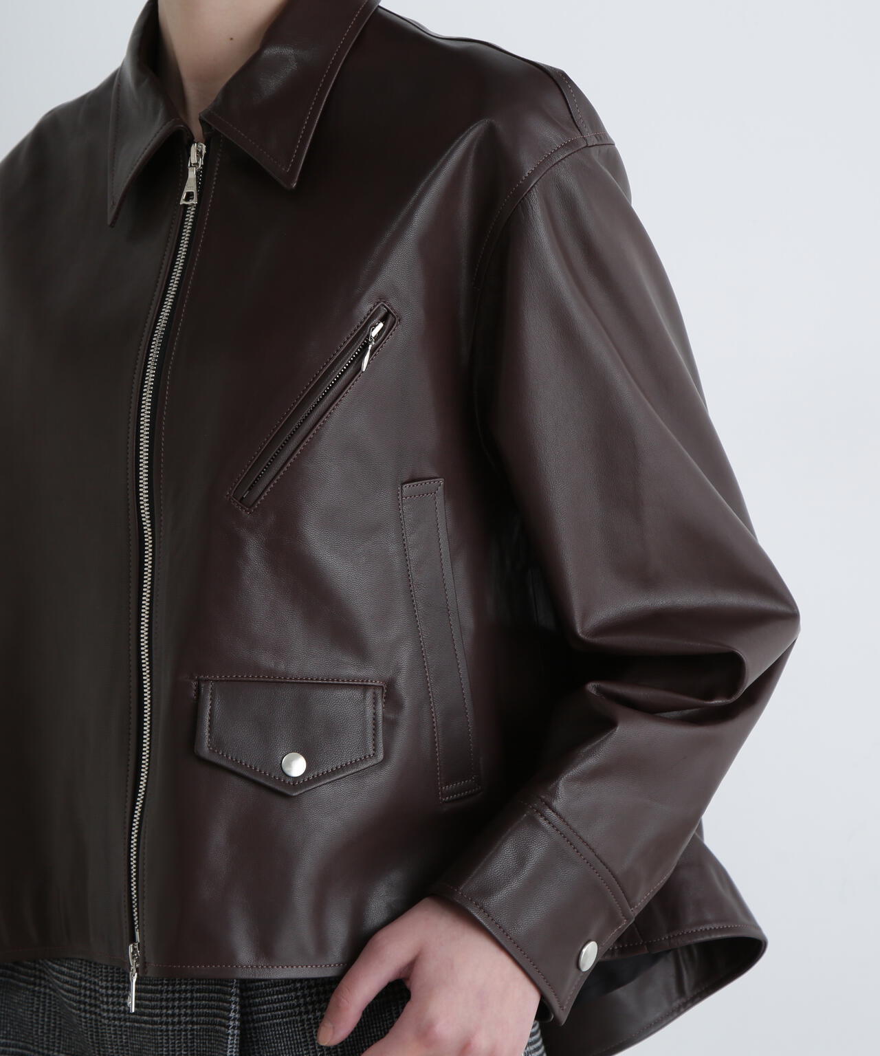 <UNiPH>ゴートレザージャケット