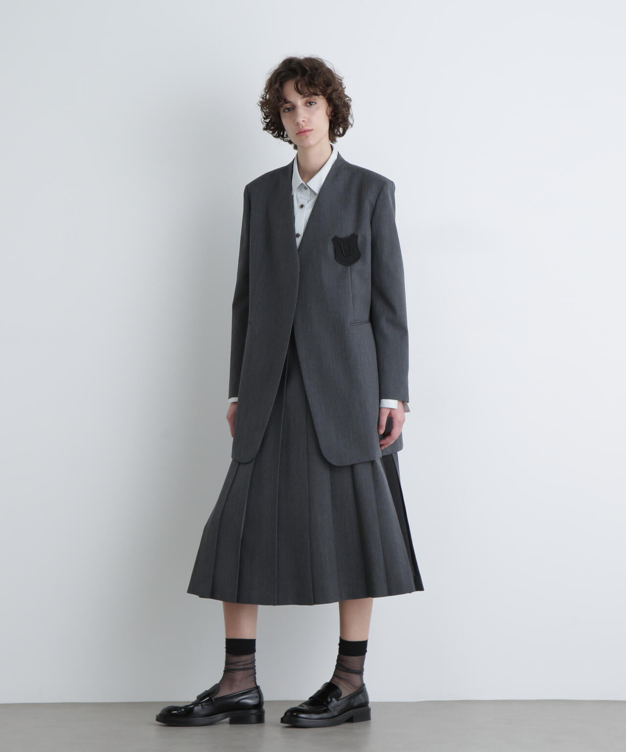 <UNiPH>ウールギャバジャケット