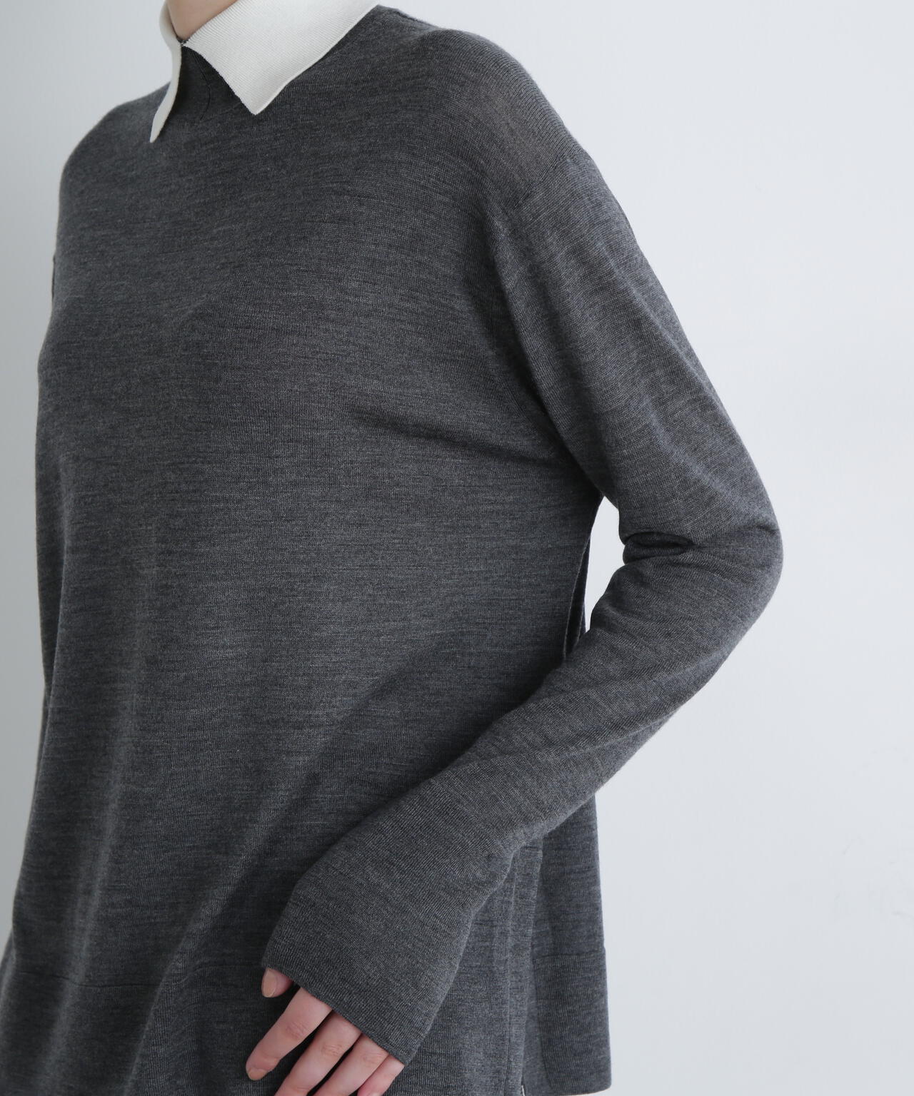 <UNiPH>ウールハイゲージニットプルオーバー