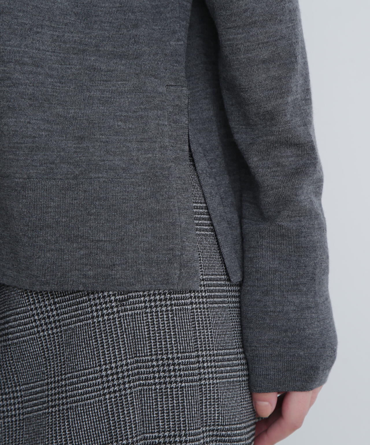 <UNiPH>ウールハイゲージニットプルオーバー