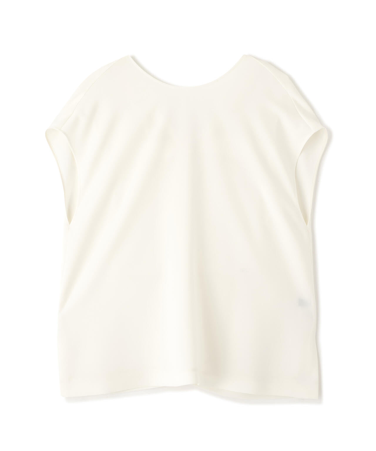 <BLACK LABEL>プレーンダブルクロスブラウス