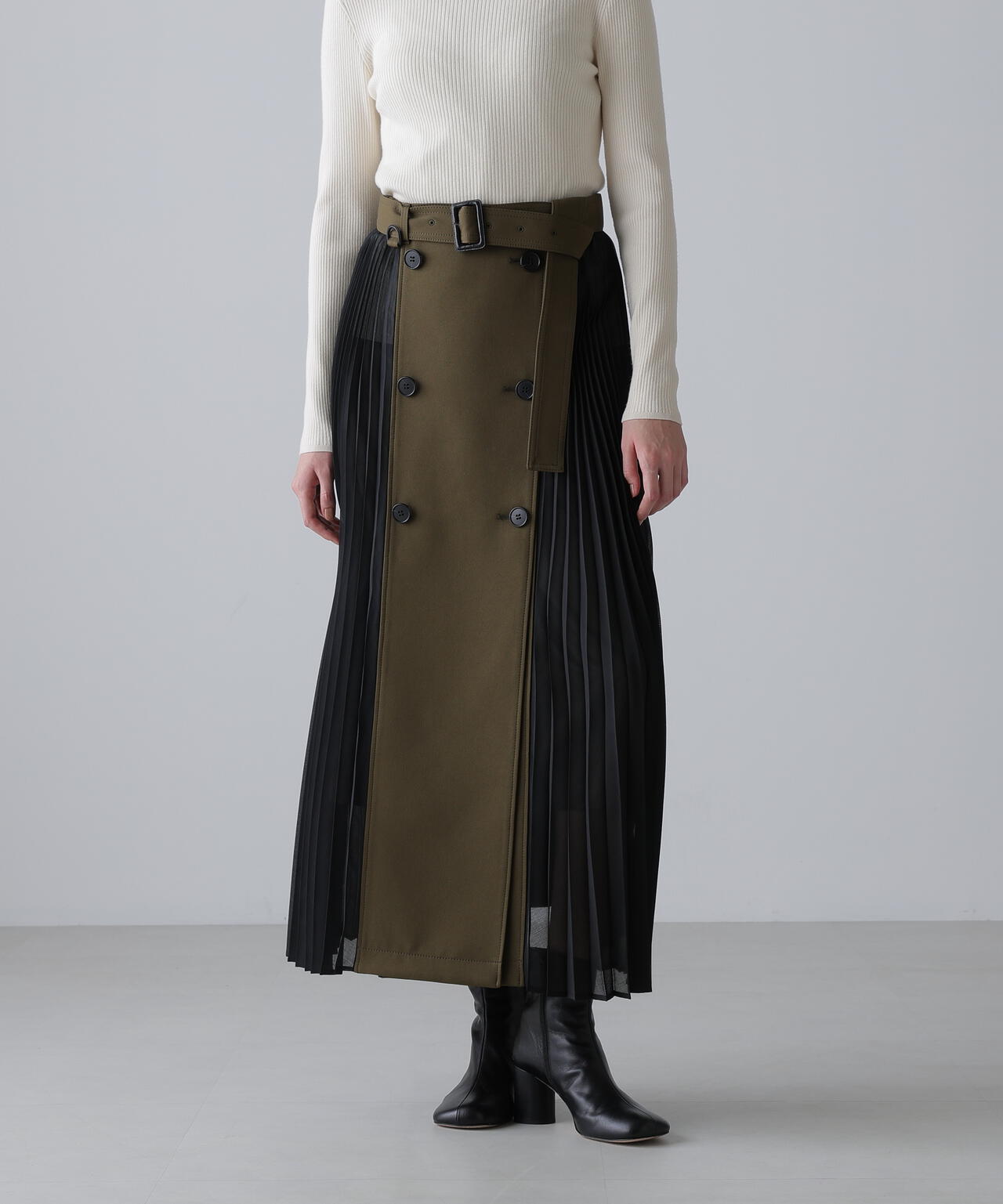 マトラッセトリプルクロススカート