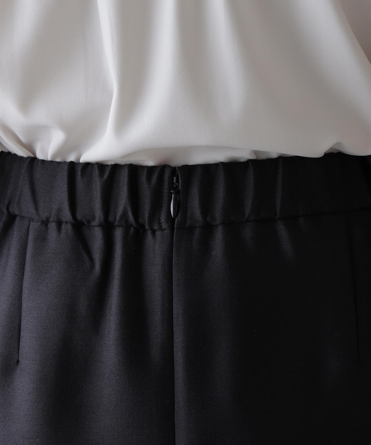 <BLACK LABEL>シルクウールツイルスカート