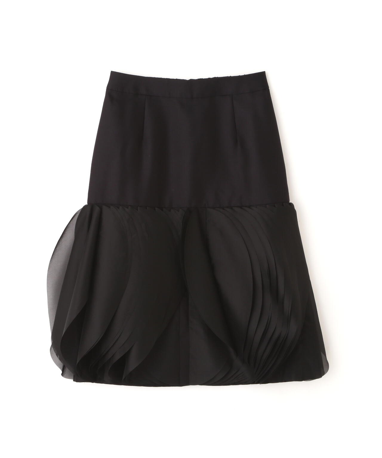 <BLACK LABEL>シルクウールツイルスカート