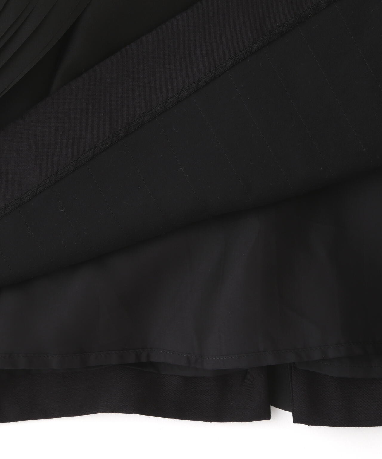 <BLACK LABEL>シルクウールツイルスカート