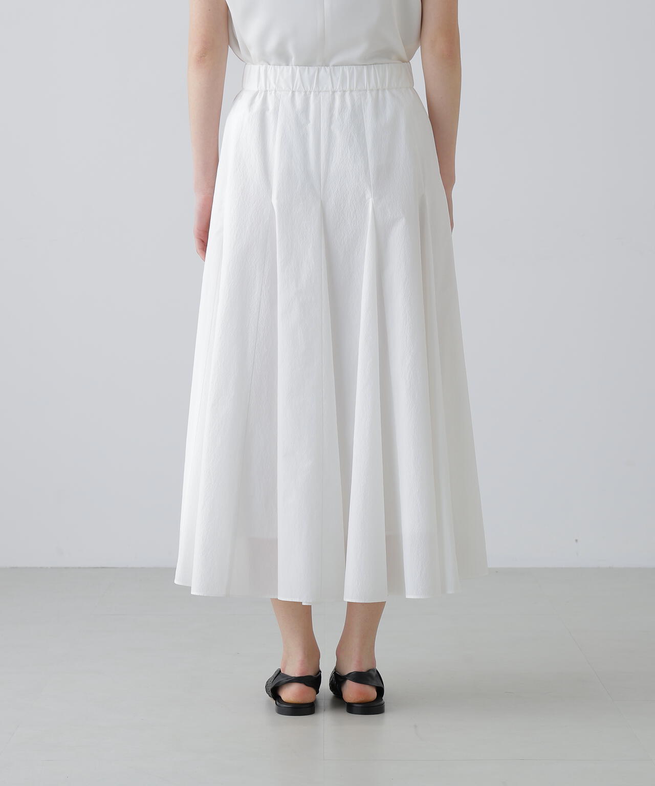 ペーパーライクナイロンスカート