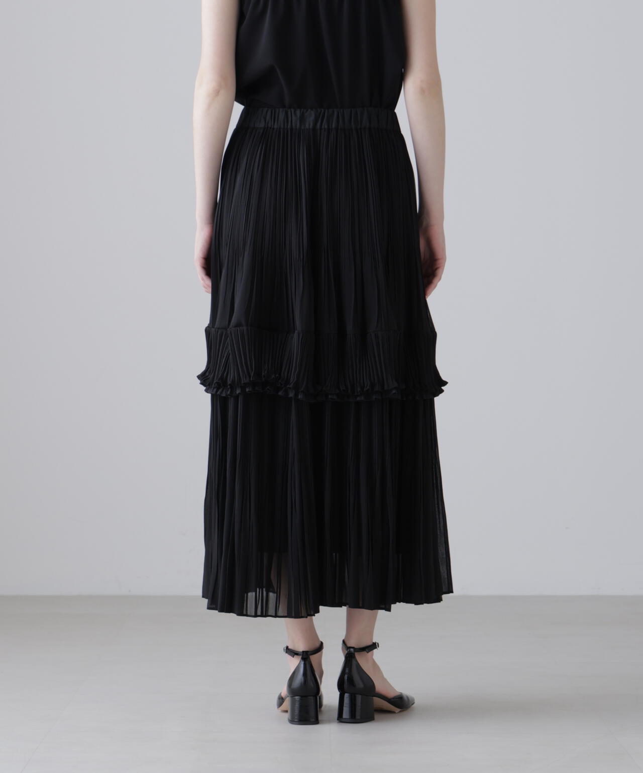 <BLACK LABEL>ドライタッチシアースカート