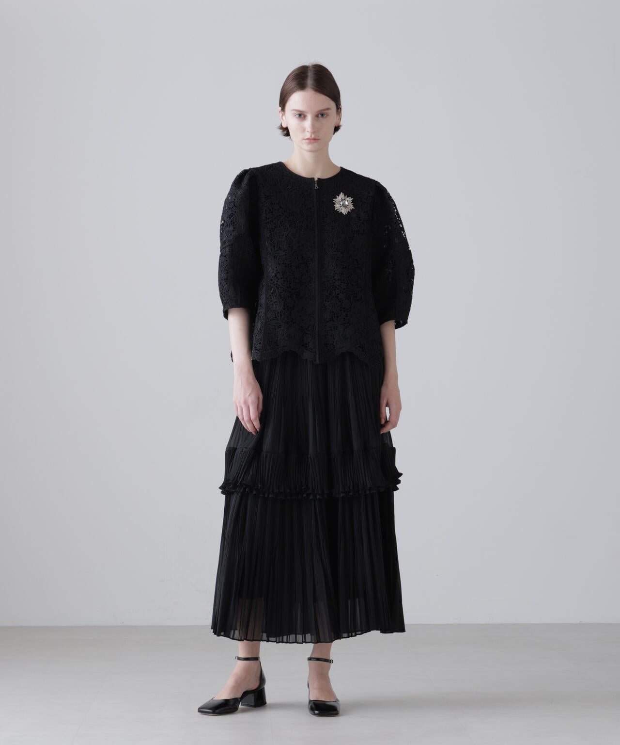 <BLACK LABEL>ドライタッチシアースカート