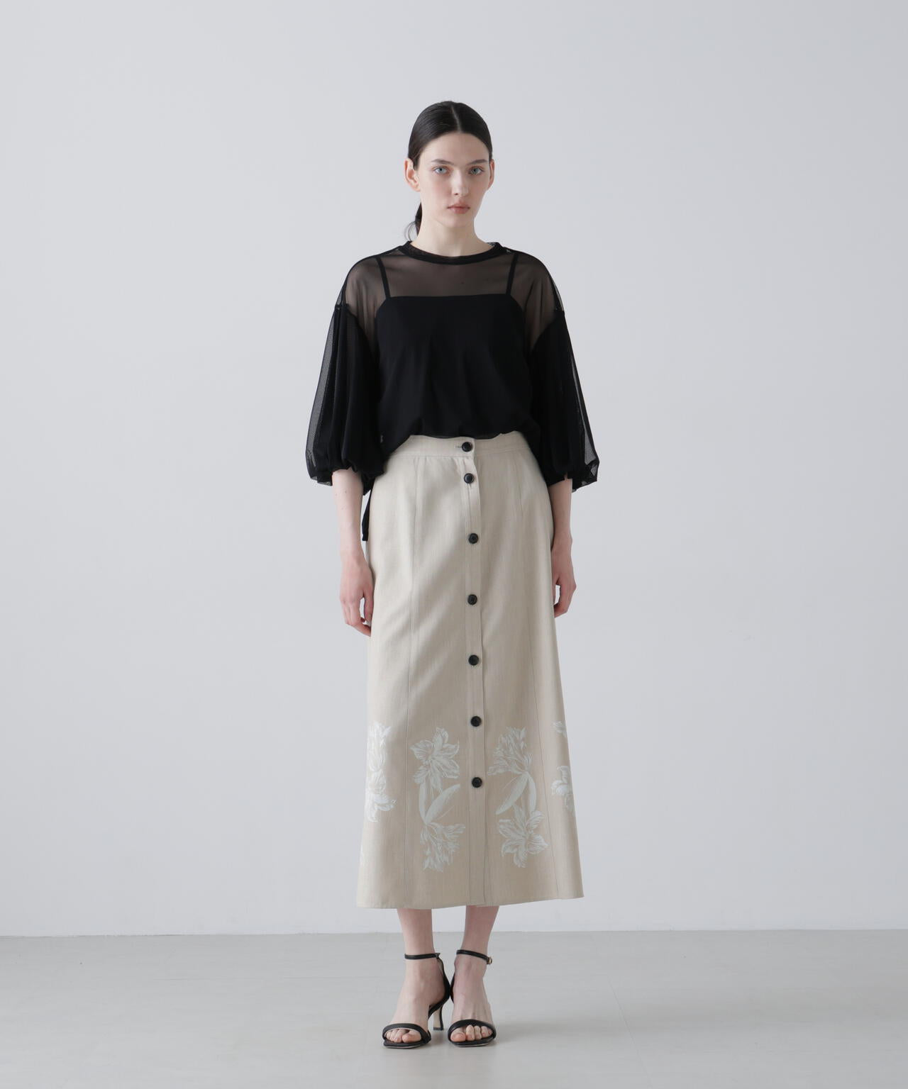 176cm B:80 W:60 H:88 着用サイズ:38