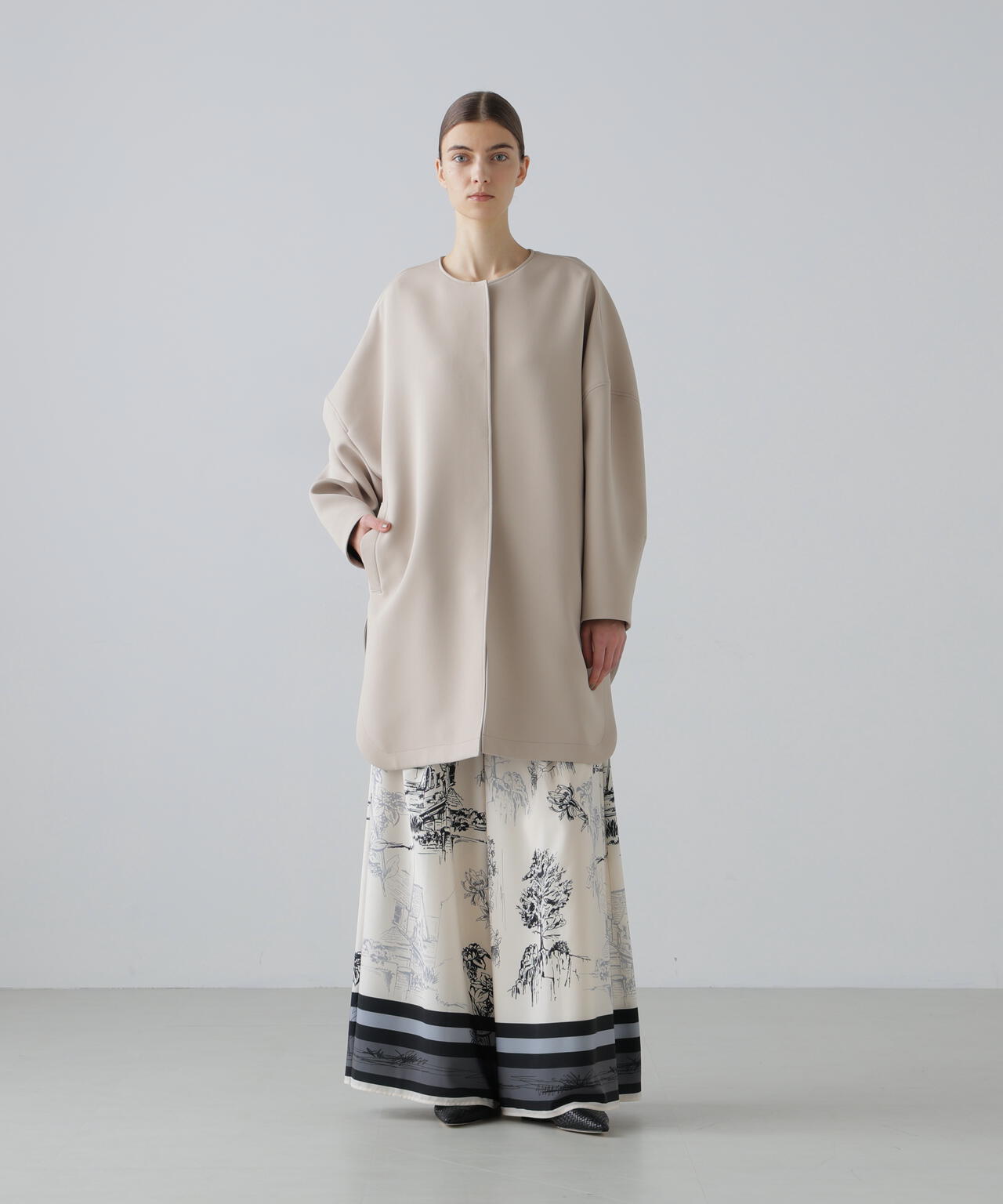 サウダージプリントパンツ