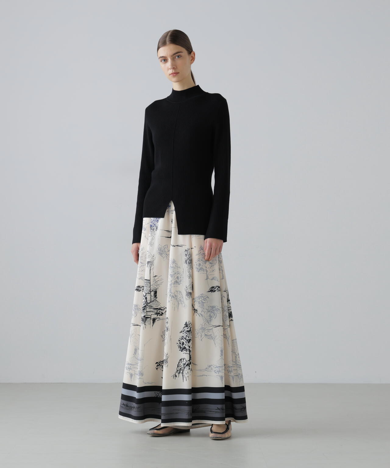 サウダージプリントパンツ