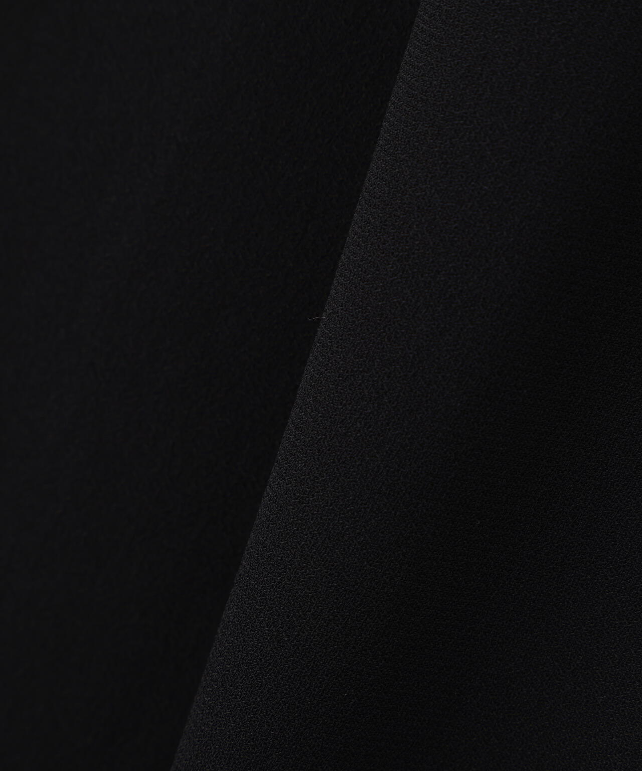 バックサテンジョーゼットパンツ