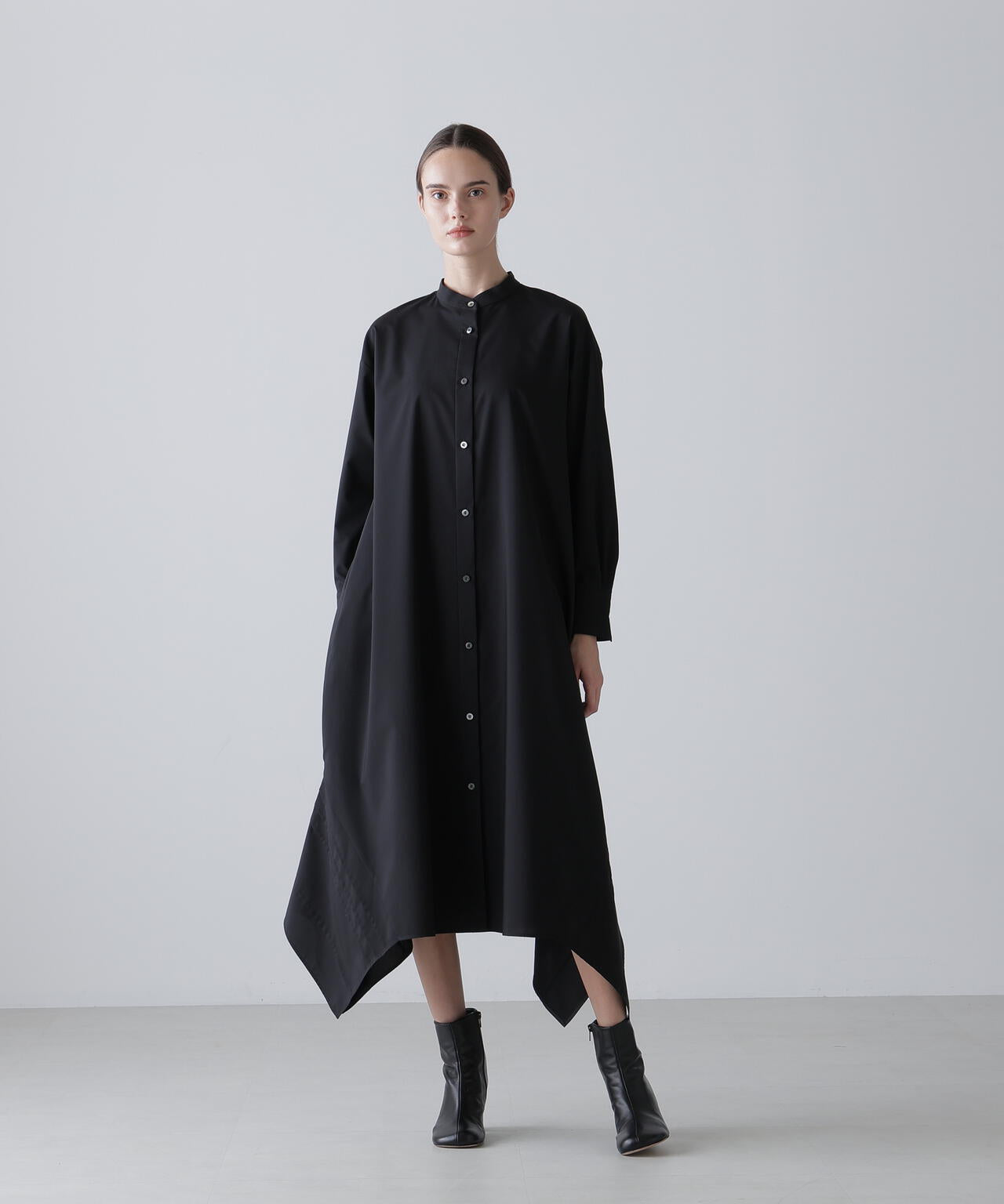 プレーンストレッチワンピース