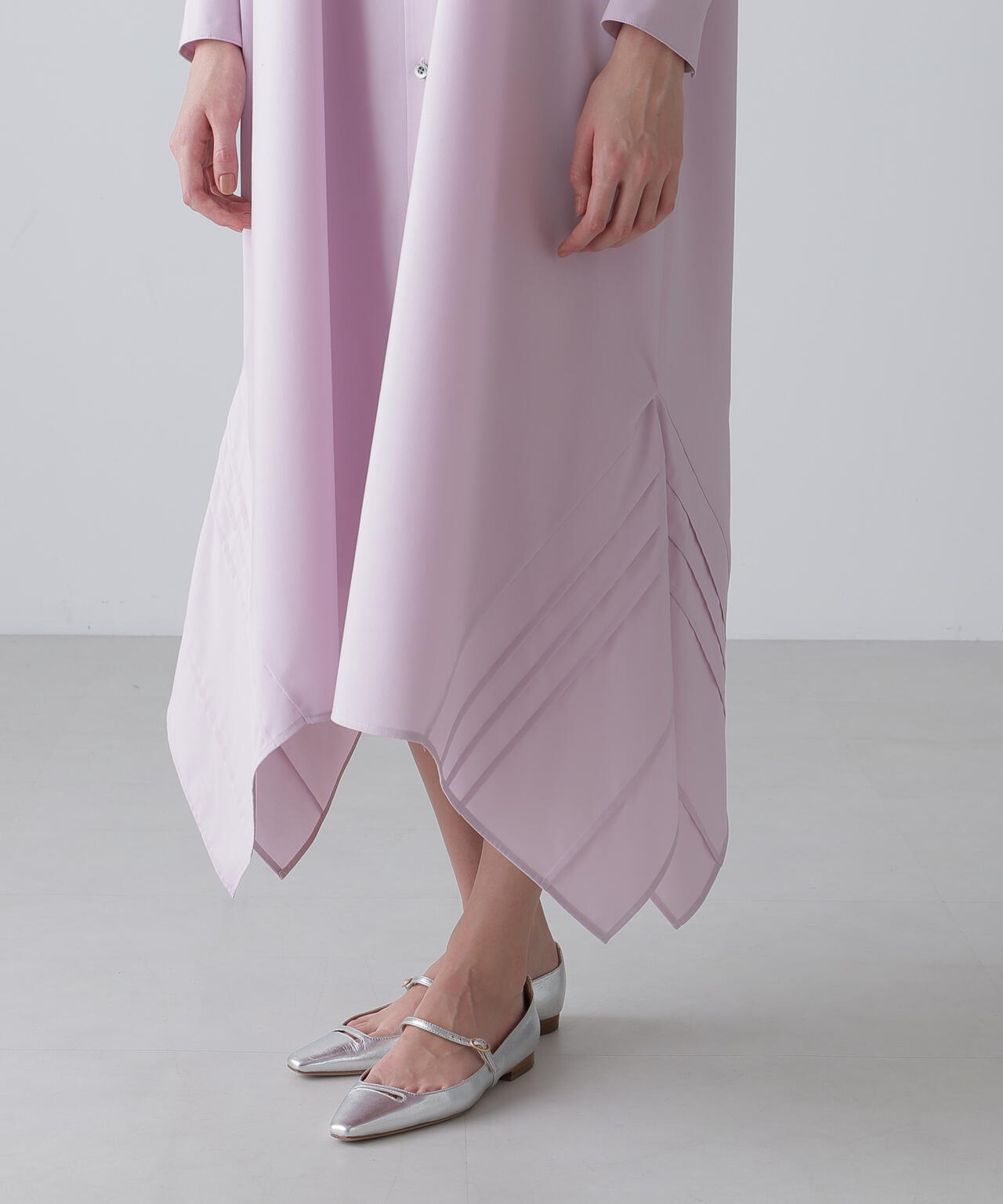 プレーンストレッチワンピース