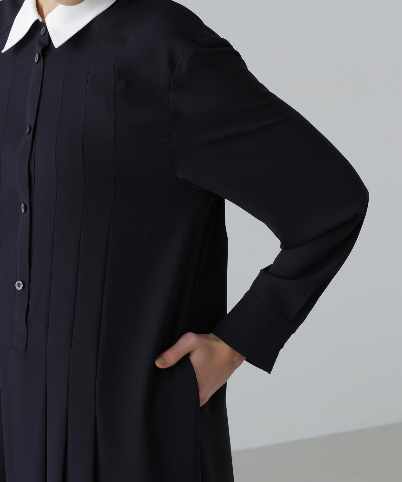 ライトジョーゼットワンピース