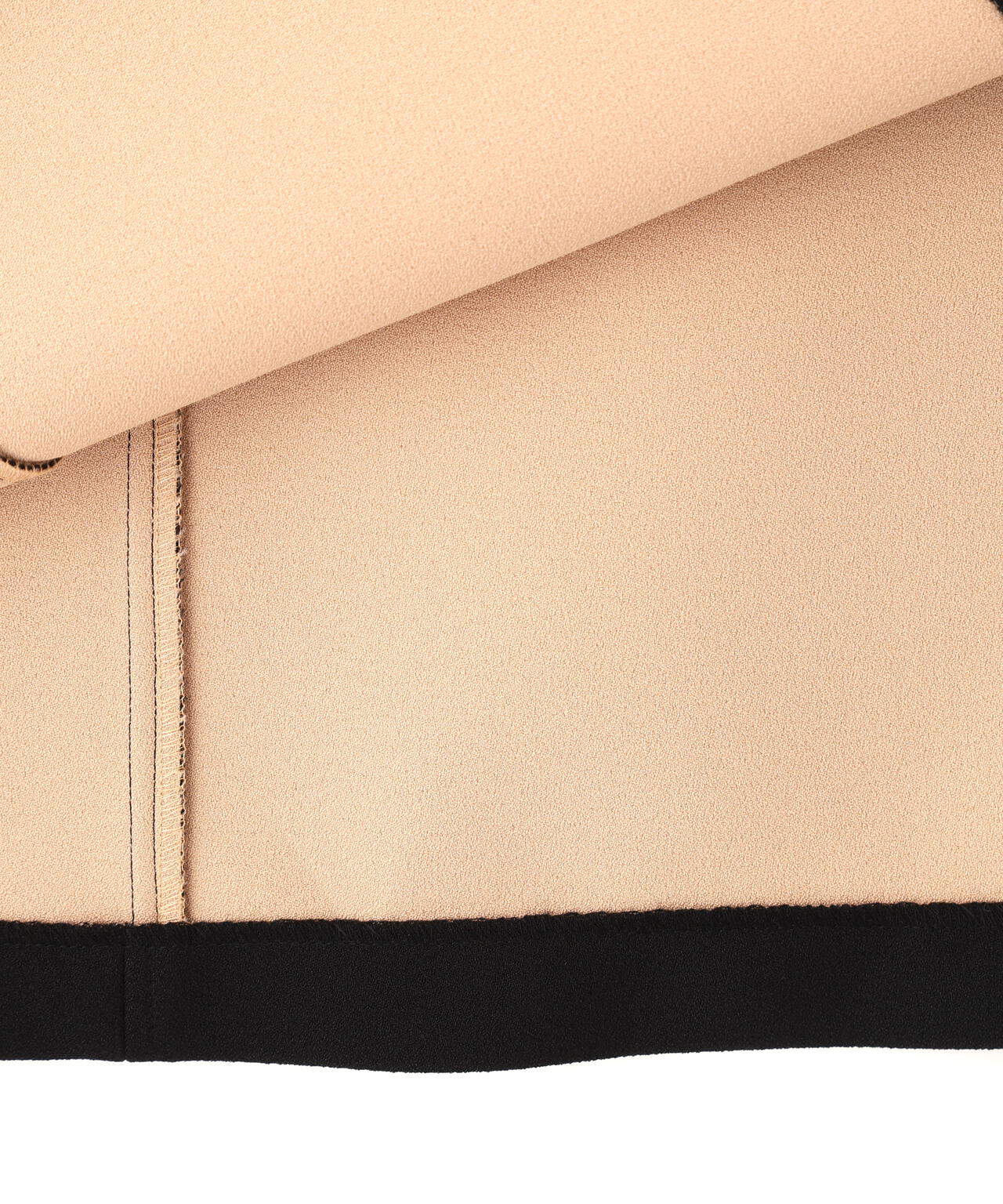 バイカラーボンディングワンピース