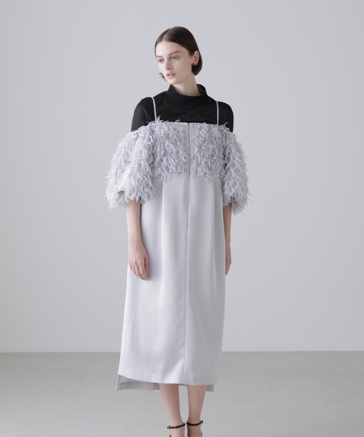 <BLACK LABEL>MALHIAシーアネモネジャガードワンピース