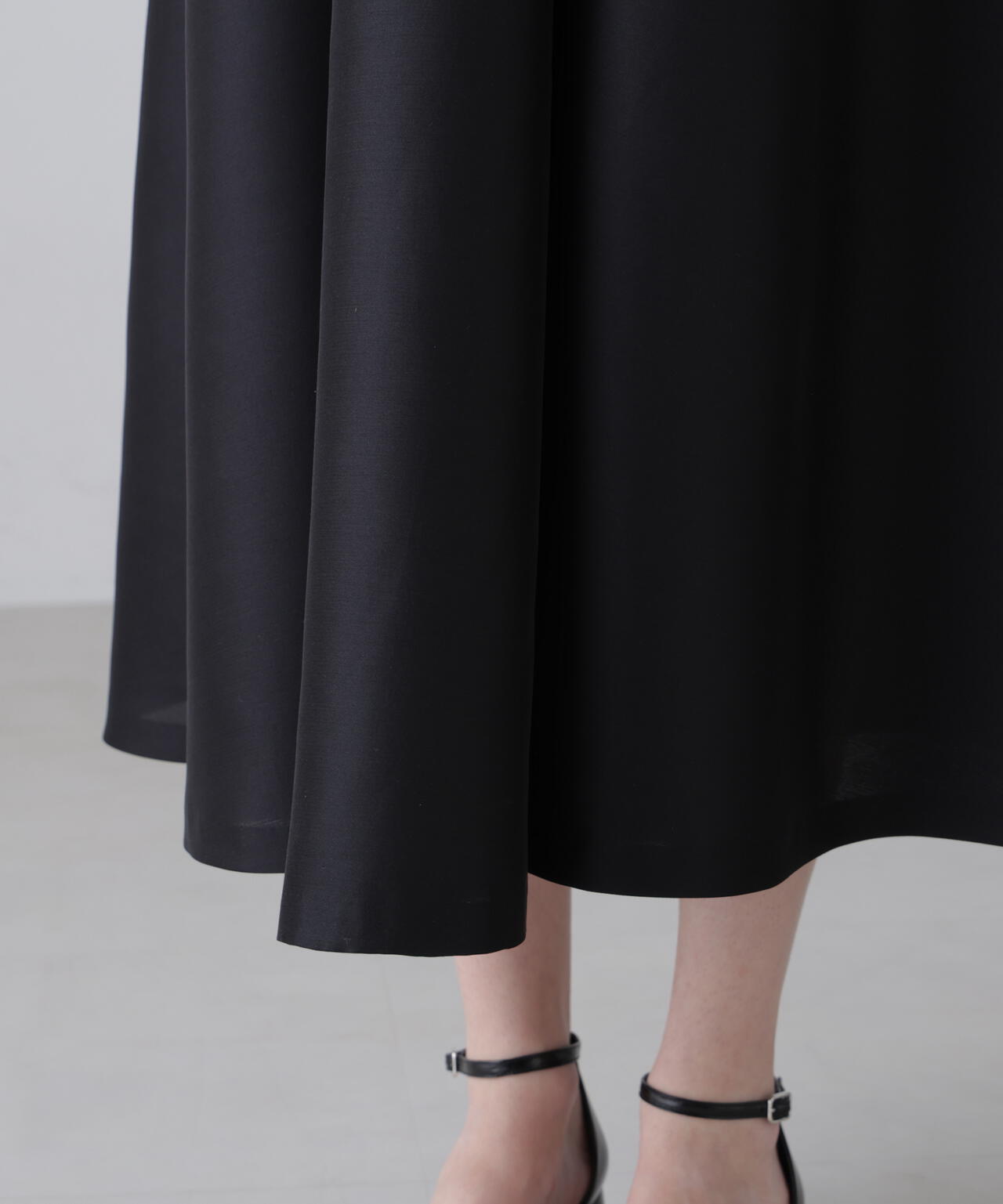 <BLACK LABEL>シルクダブルクロスワンピース